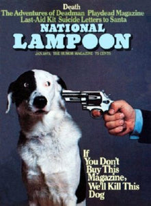 National Lampoon Cover Buy This Magazine Dog Poster 27"x40" 27x40 Oversize