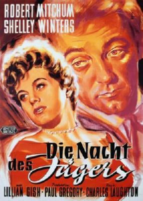 Night Of The Hunter Die Nacht Des Movie poster Large for sale cheap United States USA