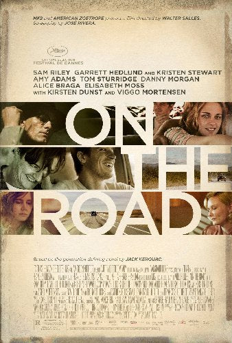 On The Road movie poster Large for sale cheap United States USA