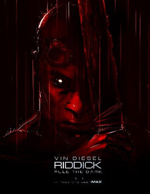 Riddick movie Poster Oversize On Sale United States