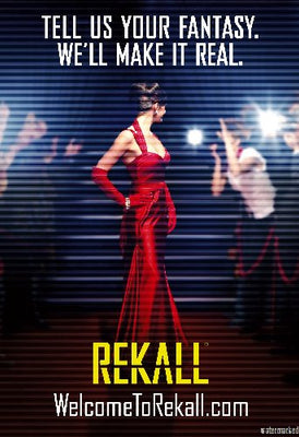 Total Recall movie Poster 27"x40" 27x40 Oversize The Poster Depot