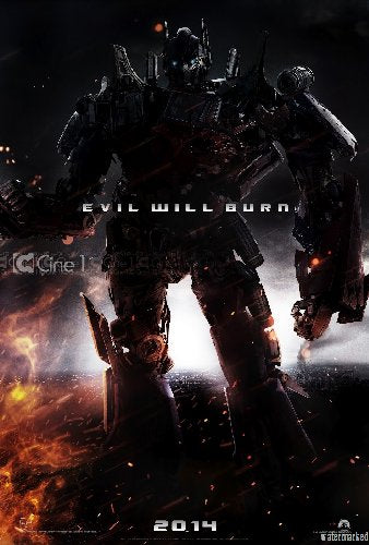 Transformers 4 movie poster Large for sale cheap United States USA