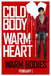 Warm Bodies poster 27"x40" 27x40 Oversize