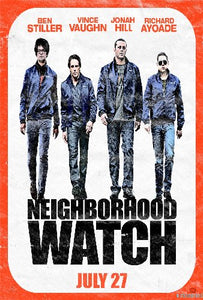 Neighborhood Watch movie Poster 27"x40" 27x40 Oversize