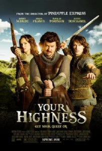Your Highness Movie poster 27"x40" 27x40 Oversize