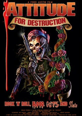 Attitude For Destruction poster Large for sale cheap United States USA