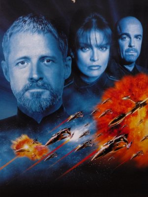 Babylon 5 poster Large for sale cheap United States USA