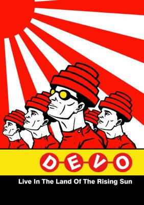 Devo Live Poster Land Of The Rising Sun Oversize On Sale United States