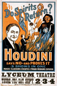 Houdini Poster Oversize On Sale United States