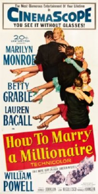 How To Marry A Millionaire movie poster Large for sale cheap United States USA