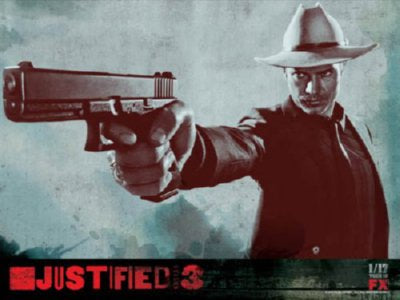 Justified Season 3 Poster Oversize On Sale United States