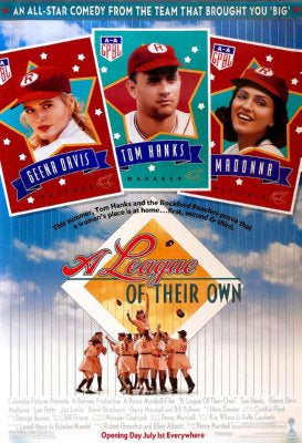 League Of Their Own A poster 27"x40" 27x40 Oversize The Poster Depot