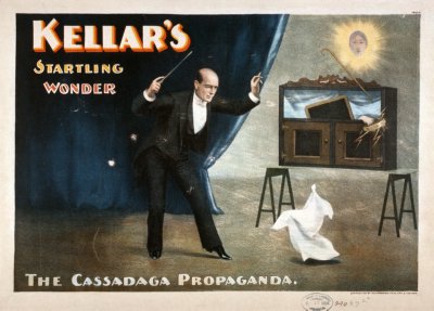 Magic poster Kellar'S Startling Wonder Large for sale cheap United States USA