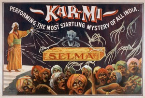 Magic poster Kar-Mi Large for sale cheap United States USA