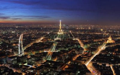 Paris At Night Poster Oversize On Sale United States