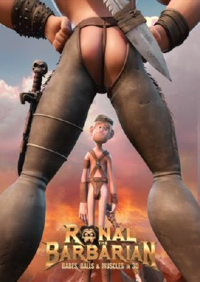 Ronal Barbarian movie Poster 27"x40" 27x40 Oversize The Poster Depot