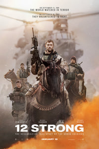 12 Strong Movie Poster tin sign Wall Art