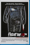 Friday The 13Th 11x17 poster for sale cheap United States USA