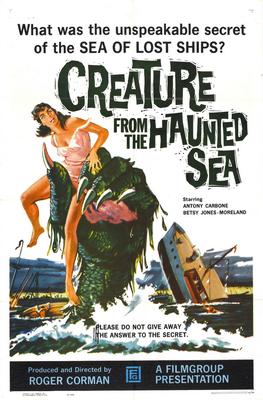 Creature From Haunted Sea 11x17 poster for sale cheap United States USA