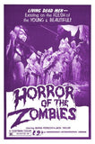 Horror Of Zombies 11x17 poster for sale cheap United States USA
