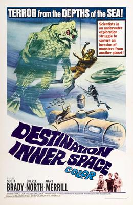 Destination Inner Space 11x17 poster for sale cheap United States USA