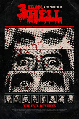 3 From Hell Movie Poster - 16"x24" The Poster Depot