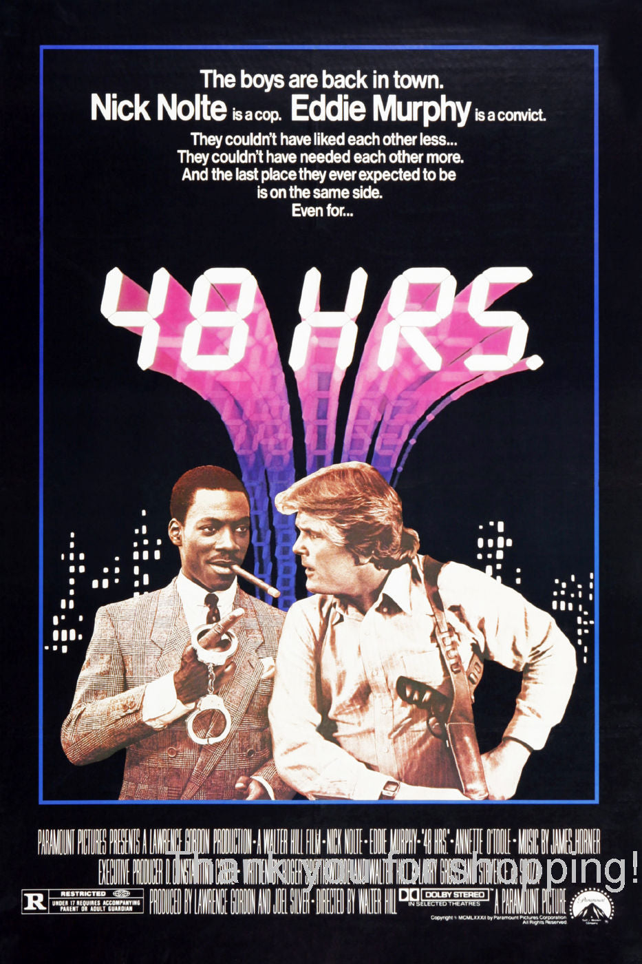 48 Hours Movie Poster 24x36 | theposterdepot.com The Poster Depot