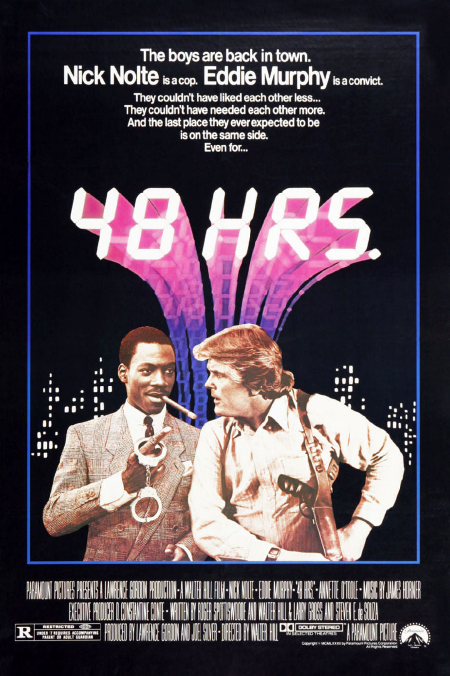48 Hours Movie Poster 24x36 | theposterdepot.com The Poster Depot