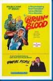 Brain Of Blood 11x17 poster for sale cheap United States USA