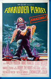 Forbidden Planet Vt 11x17 poster for sale cheap United States USA
