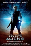 Cowboys And Aliens 11x17 poster for sale cheap United States USA