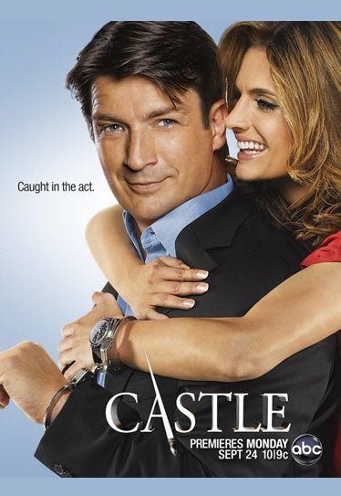 Castle Poster 11x17in Castle and Beckett Caught in the Act | The Poster Depot The Poster Depot
