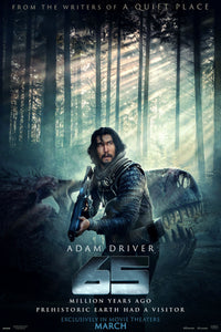 65 Adam Driver "Million Years Ago" Movie Poster 16"x24" 16inx24in