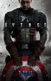 Captain America 11x17 poster for sale cheap United States USA