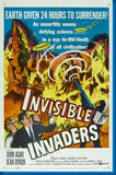 Invisible Invaders 11x17 poster for sale cheap United States USA