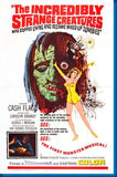 Incredibly Strange Creatures 11x17 poster for sale cheap United States USA