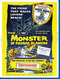 Monster Of Piedras Blancas Double Feature poster 11x17 The Poster Depot
