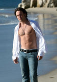 Alex O'Loughlin 11x17 poster On Beach for sale cheap United States USA