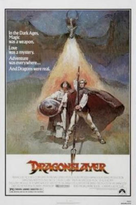 Dragonslayer Movie Poster 27x40 27"x40" Poster The Poster Depot
