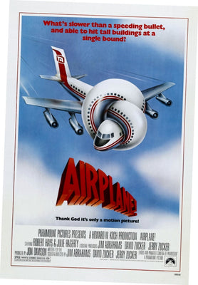 Airplane Movie Poster 24x36 Entertainment Decor Art Poster 24x36 Unframed, Age: Adults Best Posters