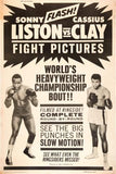 Cassius Clay Sonny Liston Fight 11x17 poster for sale cheap United States USA