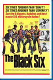 Black Six 11x17 poster for sale cheap United States USA