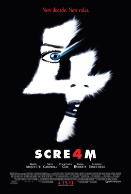 Scream 4 Movie poster 27"x40" 27x40 New Decade New Rules The Poster Depot