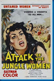 Attack Of The Jungle Women 11x17 poster for sale cheap United States USA