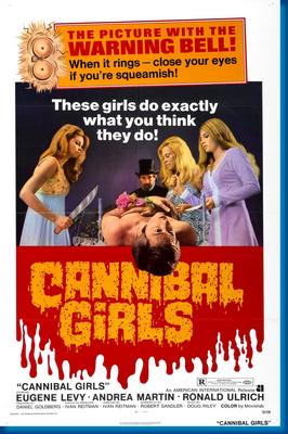 Cannibal Girls 11x17 poster for sale cheap United States USA