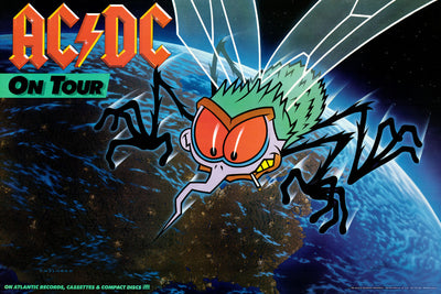 AC/DC Poster 27x40 Fly on the Wall The Poster Depot