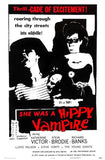 She Was A Hippie Vampire 11x17 poster for sale cheap United States USA