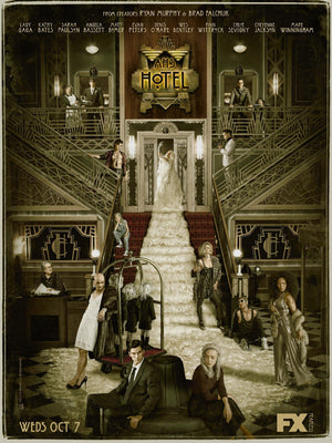 American Horror Story Hotel Poster 16x24 Inch Print Wall Art Decor The Poster Depot