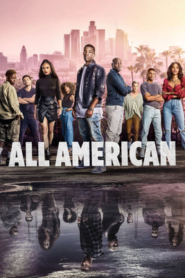 All American TV Series Poster Two Worlds one dream - 16"x24" The Poster Depot