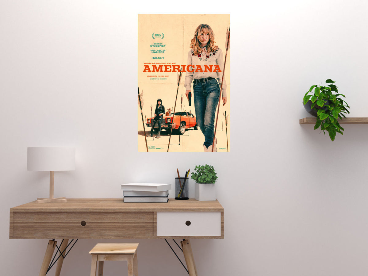 Americana Movie Poster 24in x36in 24x36 Sydney Sweeney The Poster Depot